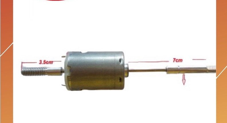 Mô tơ quạt 12V DC combo linh kiện đầy đủ