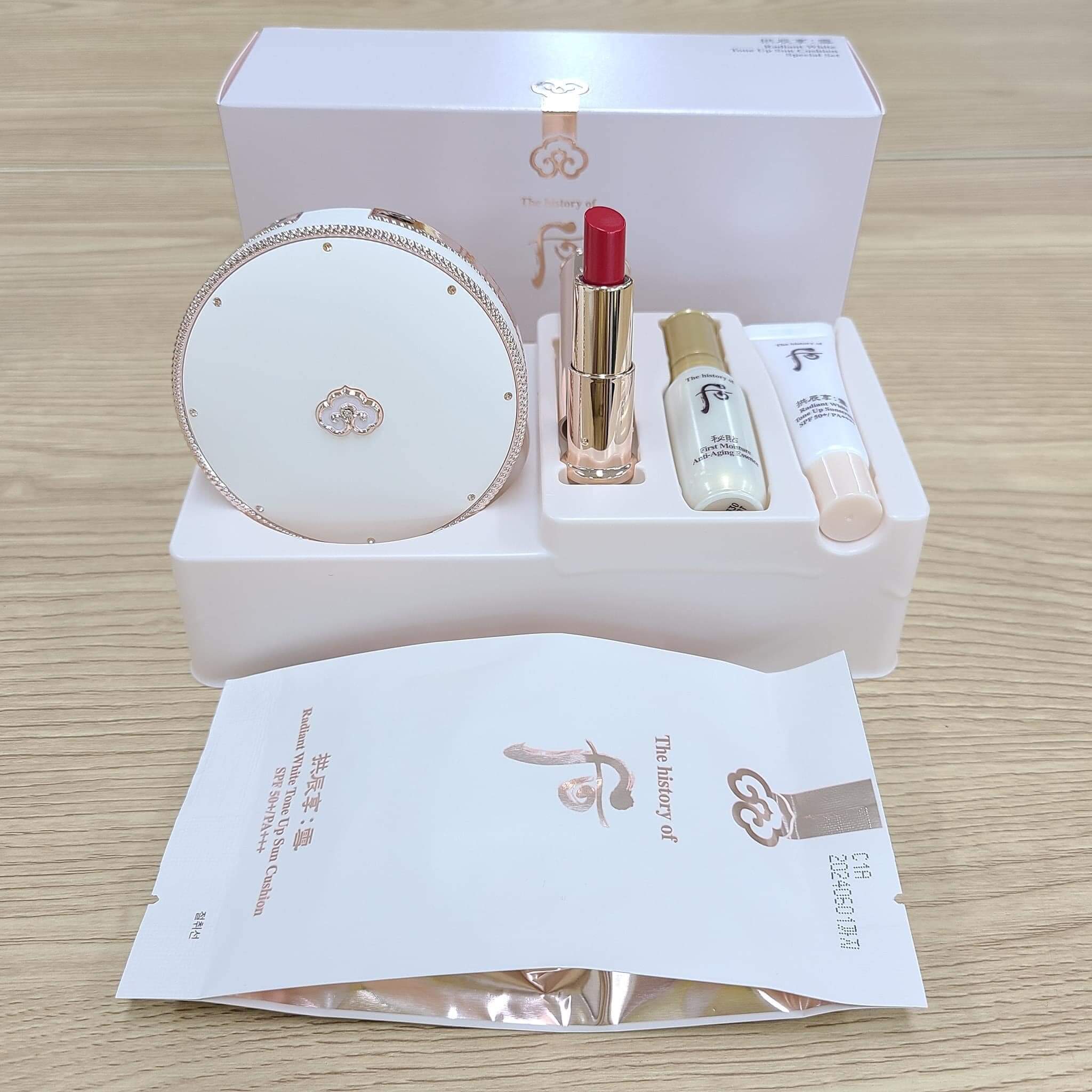 SET PHẤN CHỐNG NẮNG TRANG ĐIỂM WHOO MỚI