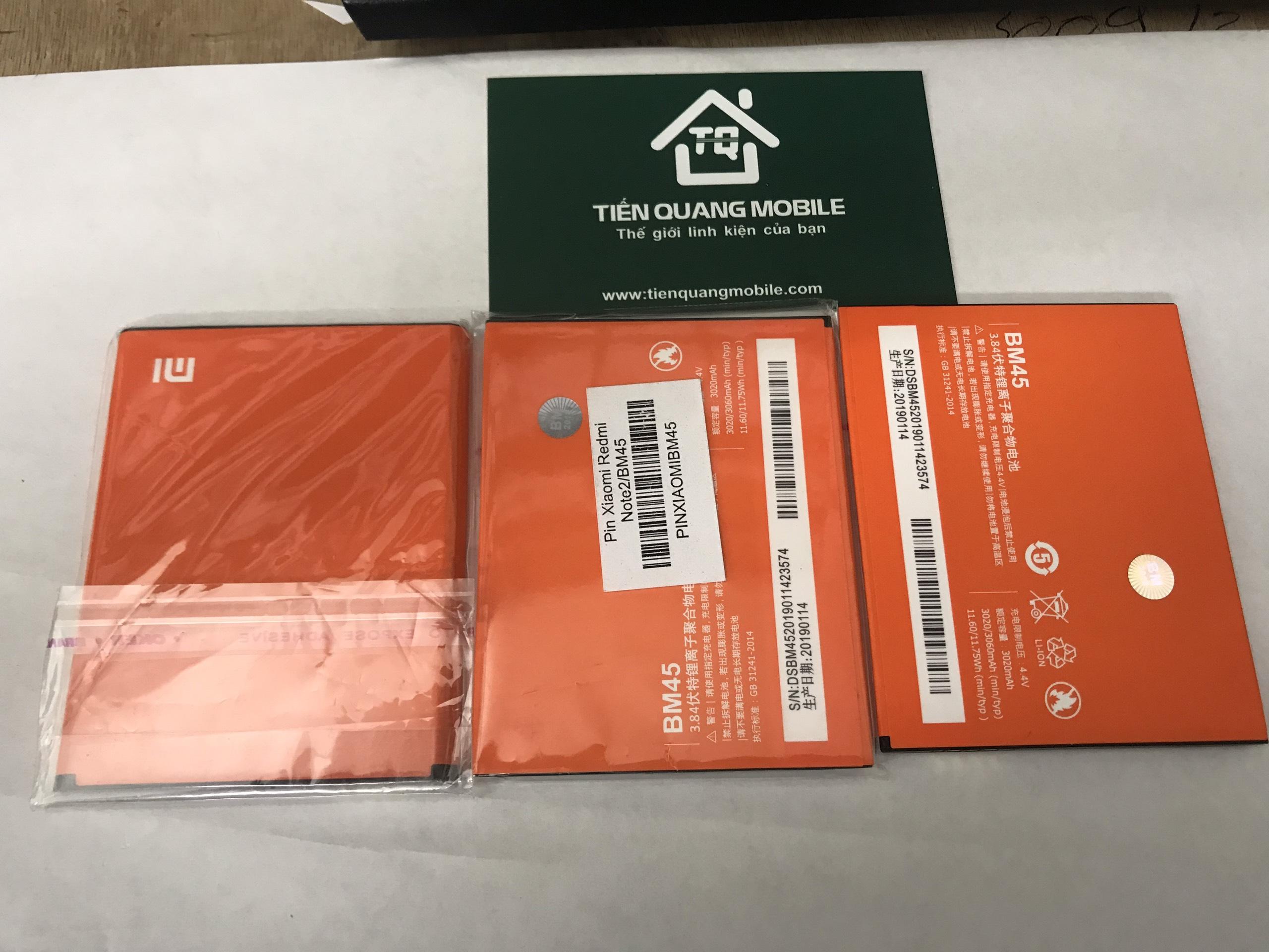 PIN XIAOMI REDMI NOTE2 BM45