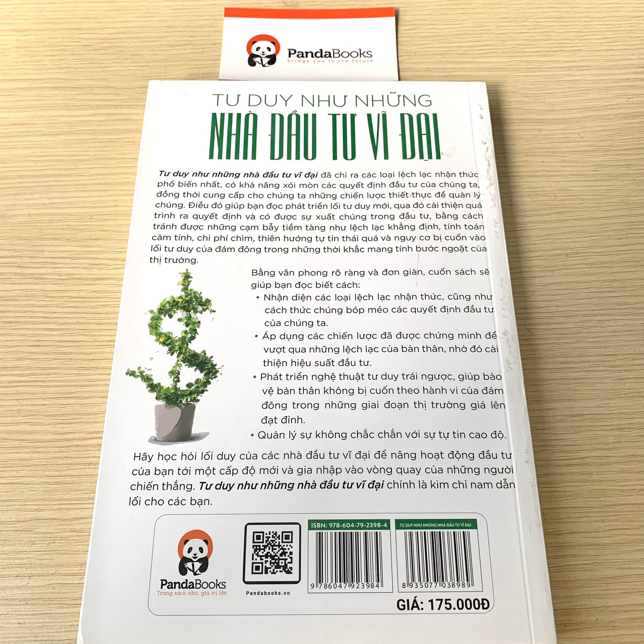 Sách - Tư duy như những nhà đầu tư vĩ đại