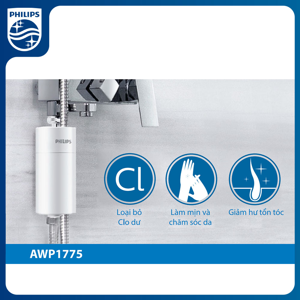 Bộ lọc nước vòi sen Philips AWP1775