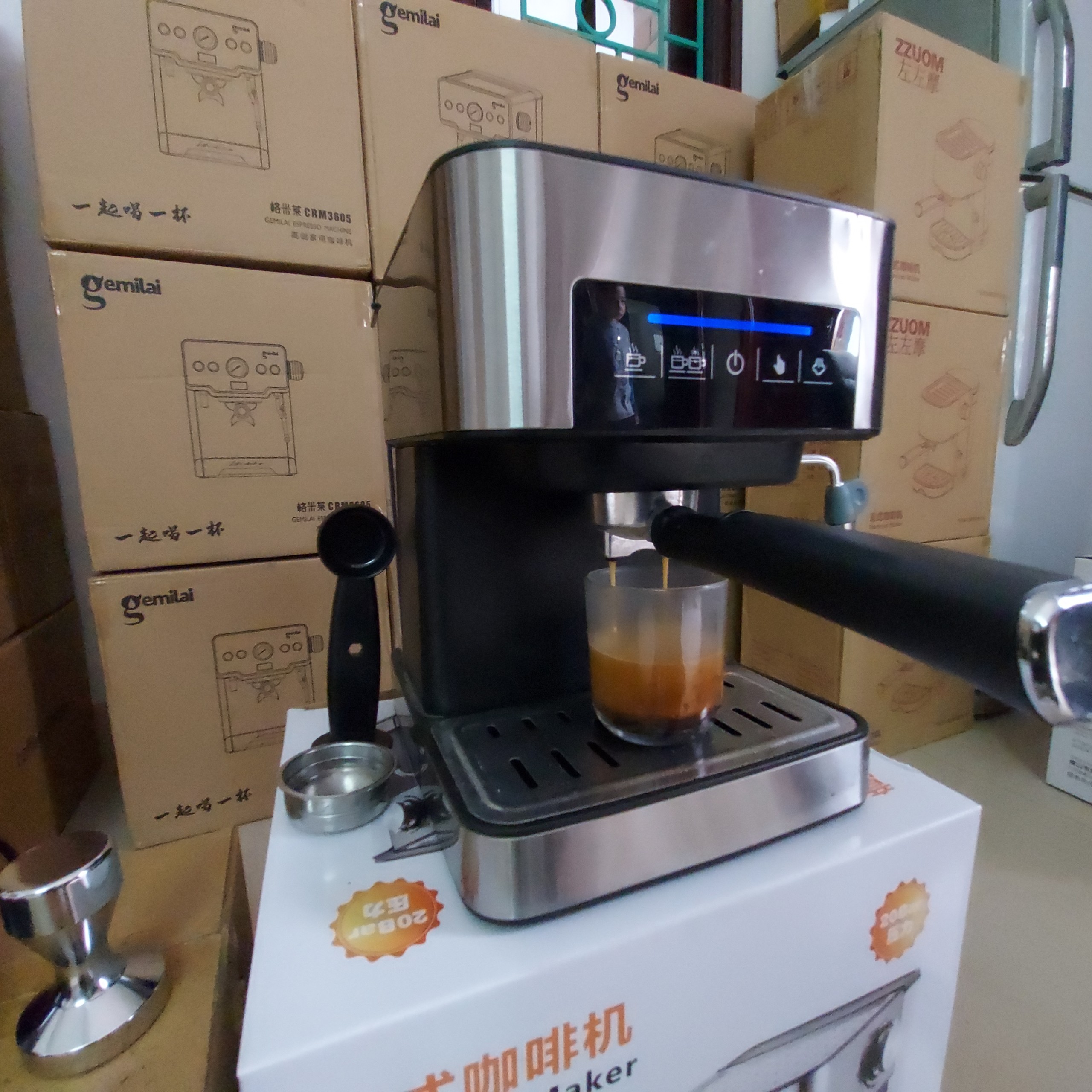 Combo Máy Pha Cafe CM 6863 + Xay 019