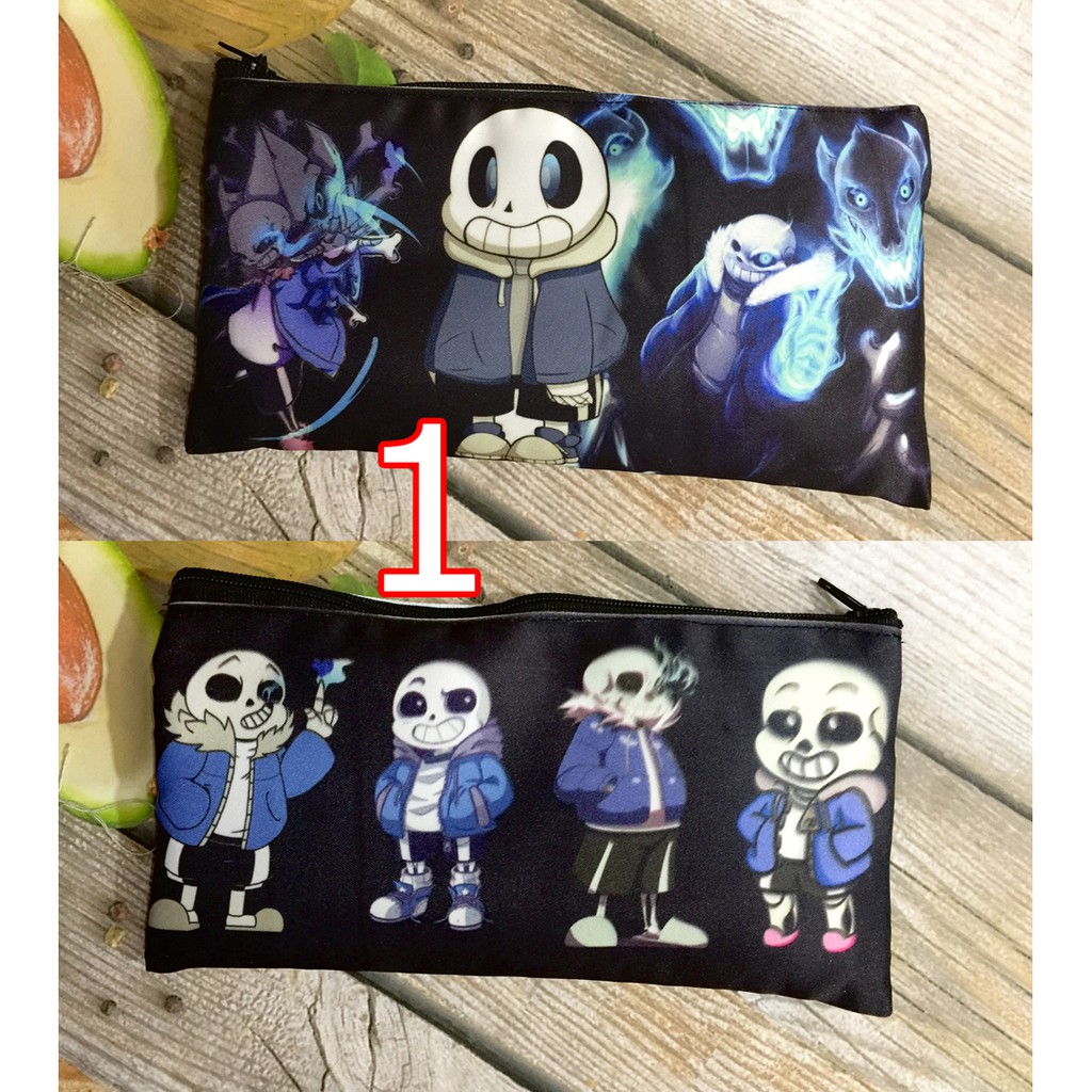 Túi bút sans undertale đựng đồ dùng học tập