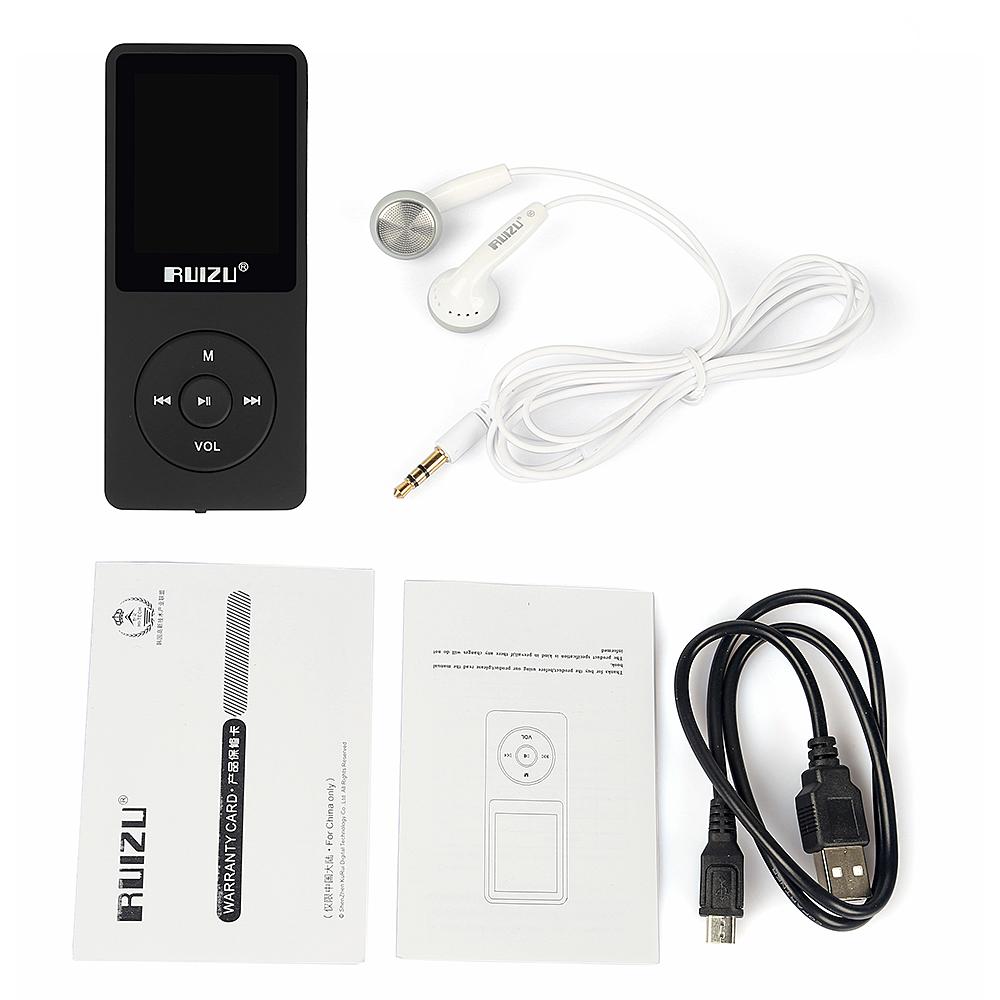 Máy nghe nhạc mp3 RUIZU X02 (8Gb) [Tặng tai nghe nhạc Ruizu]