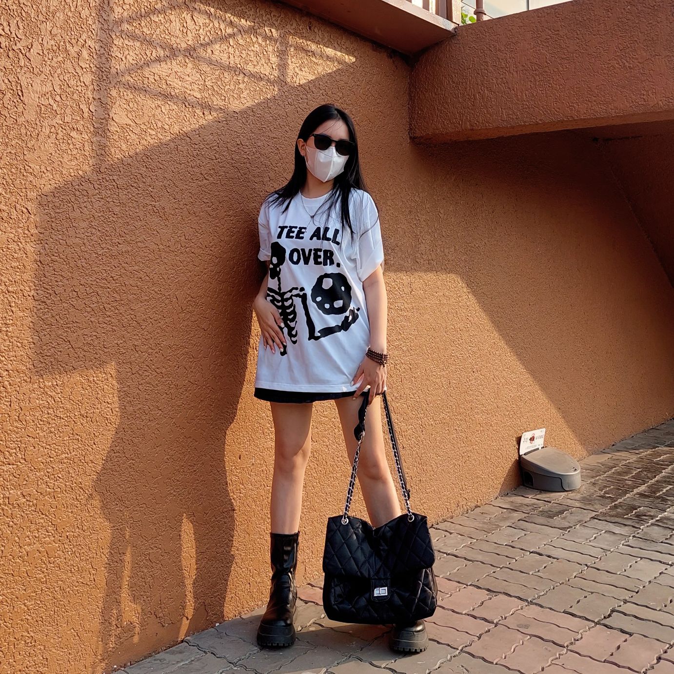 Áo Thun Local Brand Unisex TEEALLOVER Graphic Skeleton