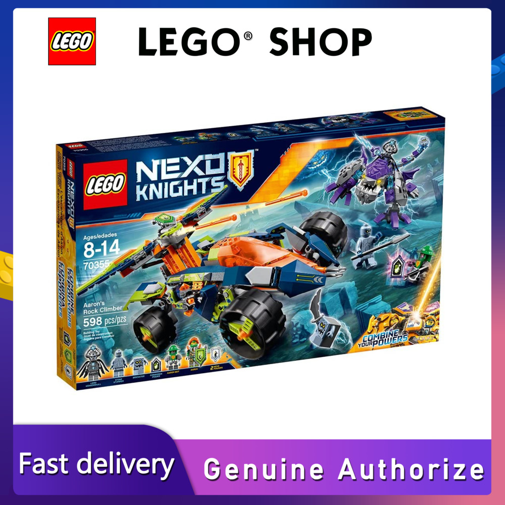 Hàng chính hãng】 LEGO Bộ xây dựng Lego Nexo Knights Aaron Rock