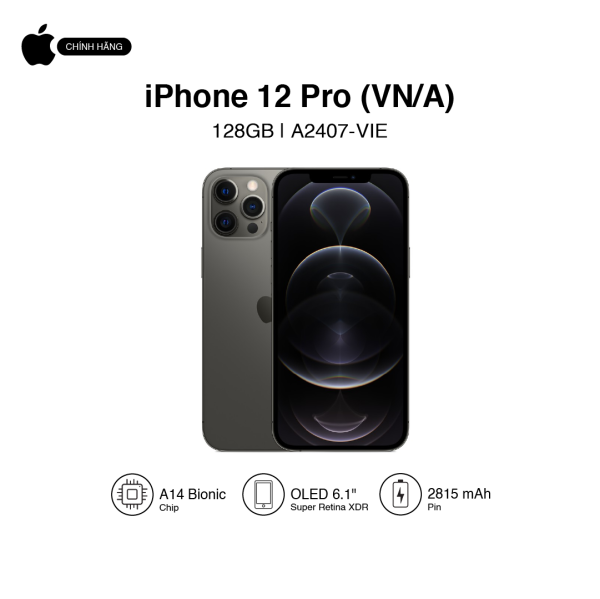 Điện thoại Apple Iphone 12 Pro 128GB - Hàng chính hãng VN/A