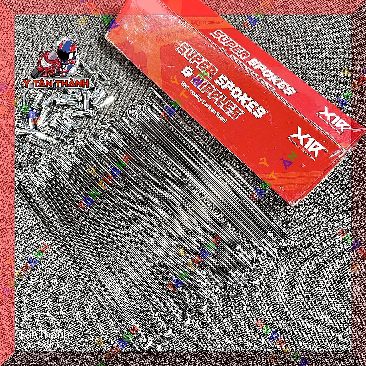 Căm NOVA X1R mạ crom cho các loại xe máy MS07