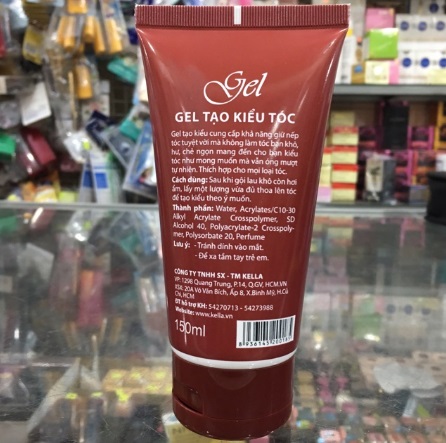 Gel tạo kiểu tóc Kella Super Hold 150ml