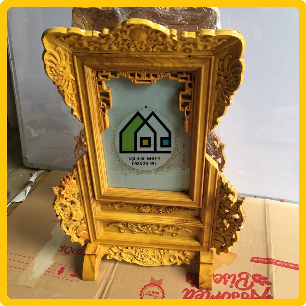 Khung Ảnh Giá Thờ Gỗ Mít 100% Cao Cấp(21/31)