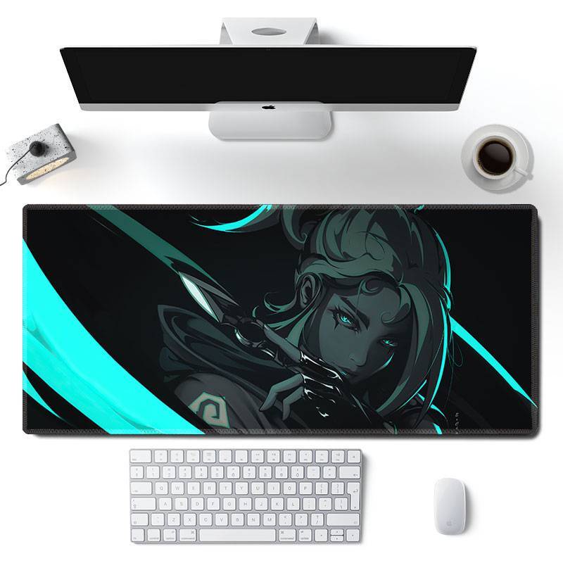50 Stock] [Ready kinds Anime large Mouse pad Valorant long