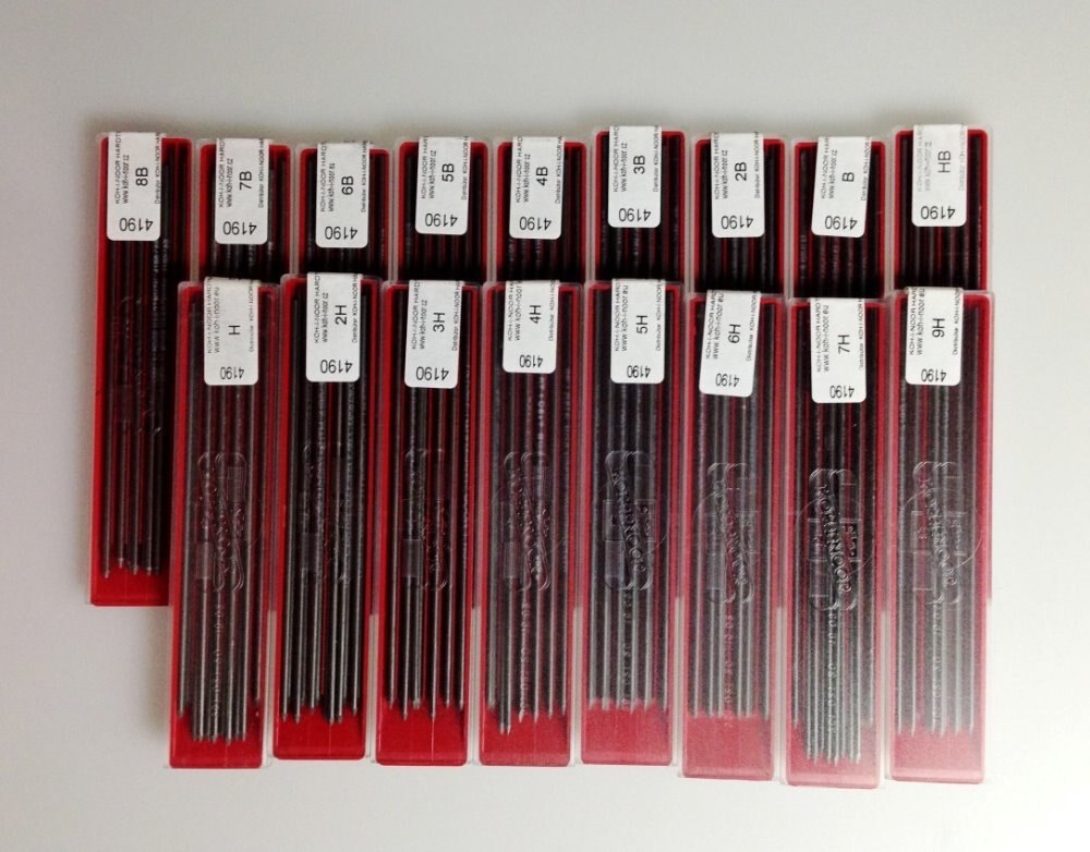 Ruột chì KOH-I-NOOR 2mm Graphite Leads 4190 -2B