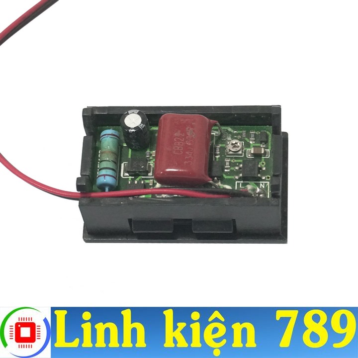 Đồng hồ đo điện áp 220v (30-500VAC) - LinhKiện789