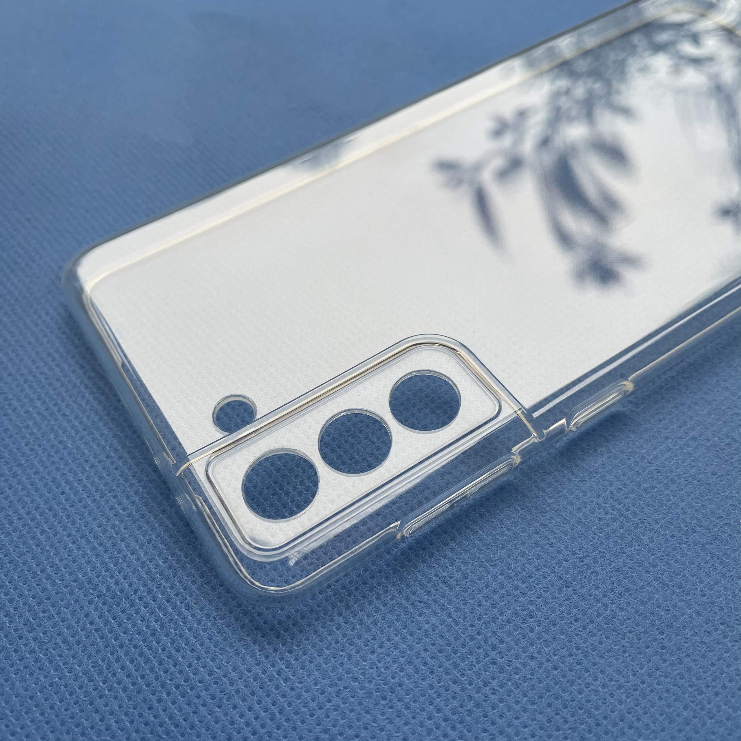 Ốp lưng silicon Gor cho Samsung Galaxy S21 Plus/ S21 Plus 5G siêu mỏng, có gờ bảo vệ camera