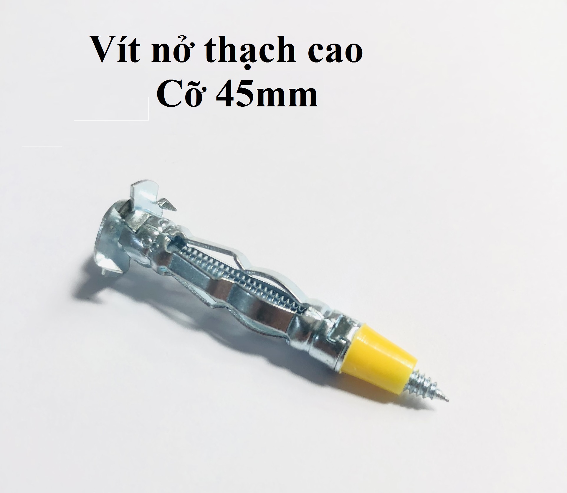 Combo 10 chiếc vít nở thạch cao, nở xòe trần thạch cao kích thước 45 - 65mm