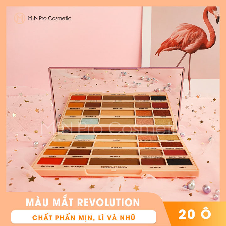 [HCM]Bảng màu mắt Makeup Revolution X Imogenation 20 ô