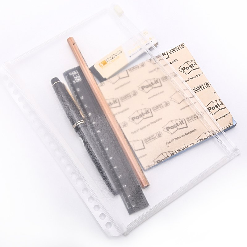 [HCM]TÚI ZIP CHO PLANNER NHIỀU LỖ