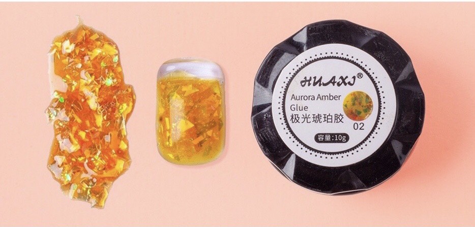 Sơn gel hổ phách set 6 hũ siêu đẹp