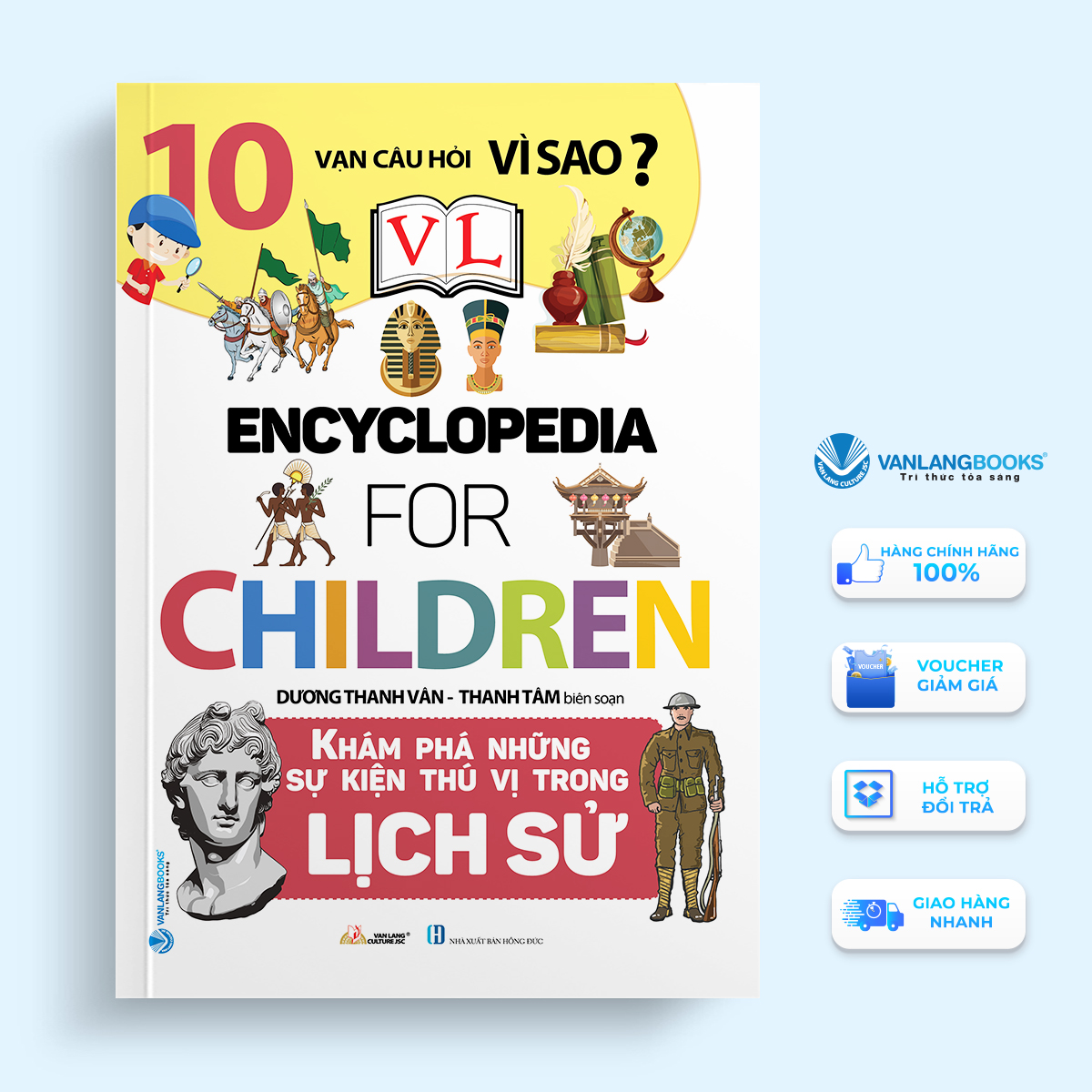 Sách - 10 vạn câu hỏi vì sao - khám phá những sự kiện thú vị trong lịch sử-vanlangbooks