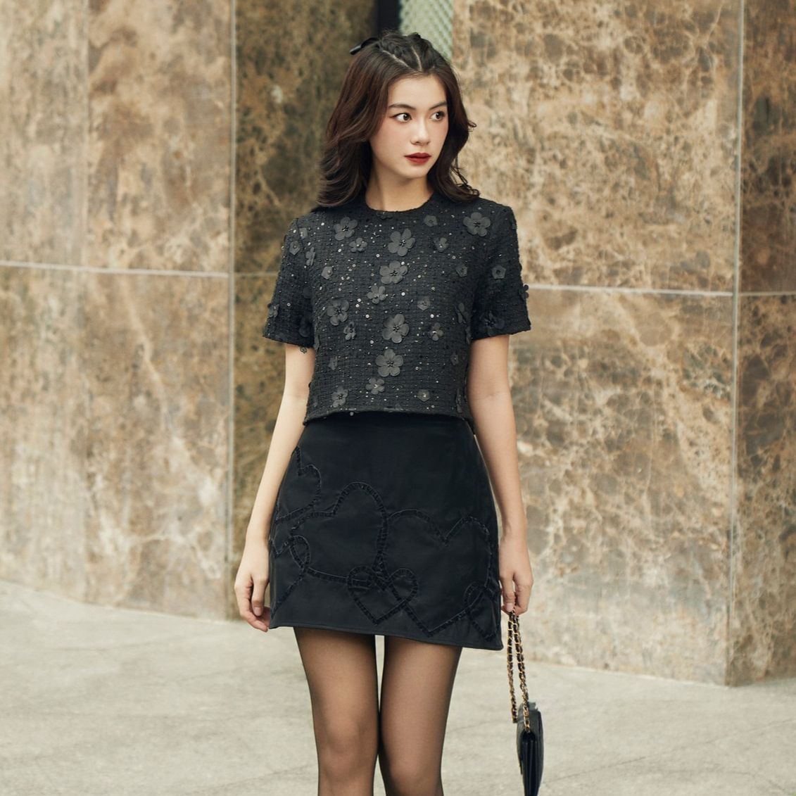 Voucher siêu sale 15% olv - chân váy molie skirt
