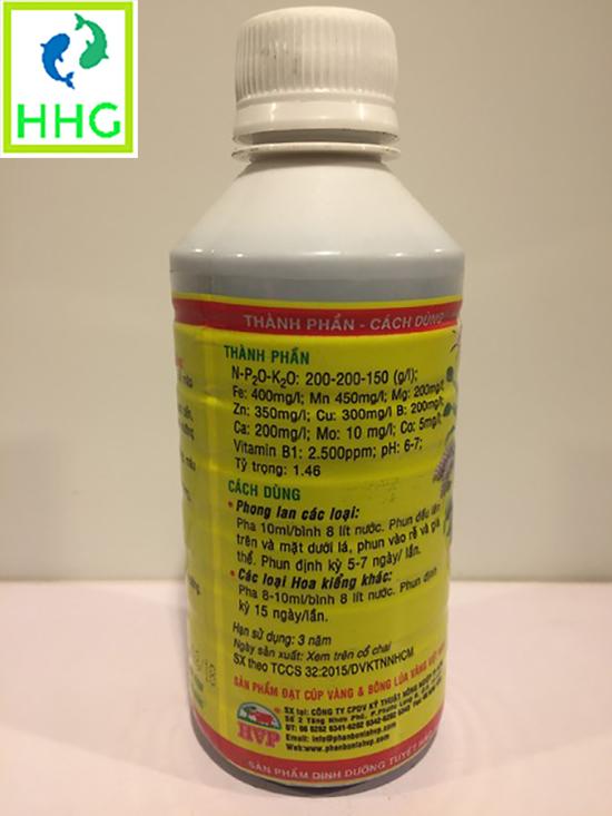 PHÂN BÓN LÁ HVP VITAMIN B1 250ML (B1 VÀNG)