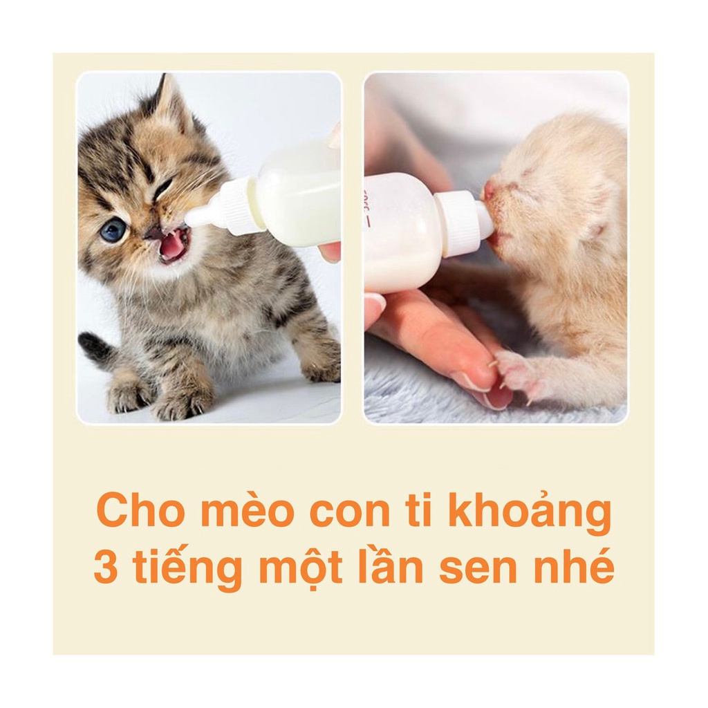 Sữa bột dành cho mèo con, chó con BIO MILK Gói 100Gr