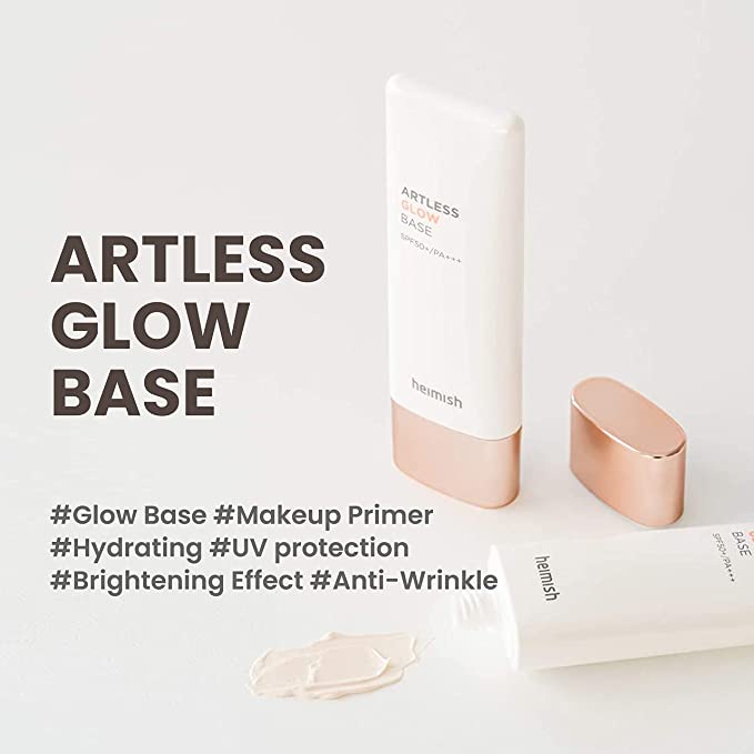 Kem lót heimish artless glow base spd50+ pa+++ 40ml