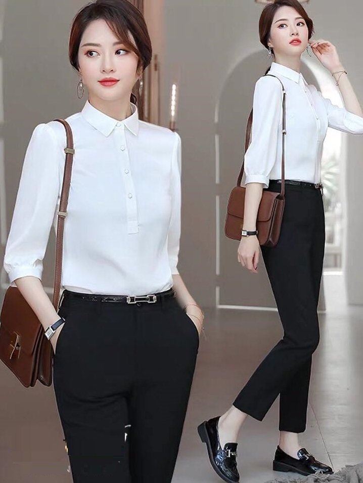 ÁO SƠ MI SANG CHẢNH CHẤT SATIN