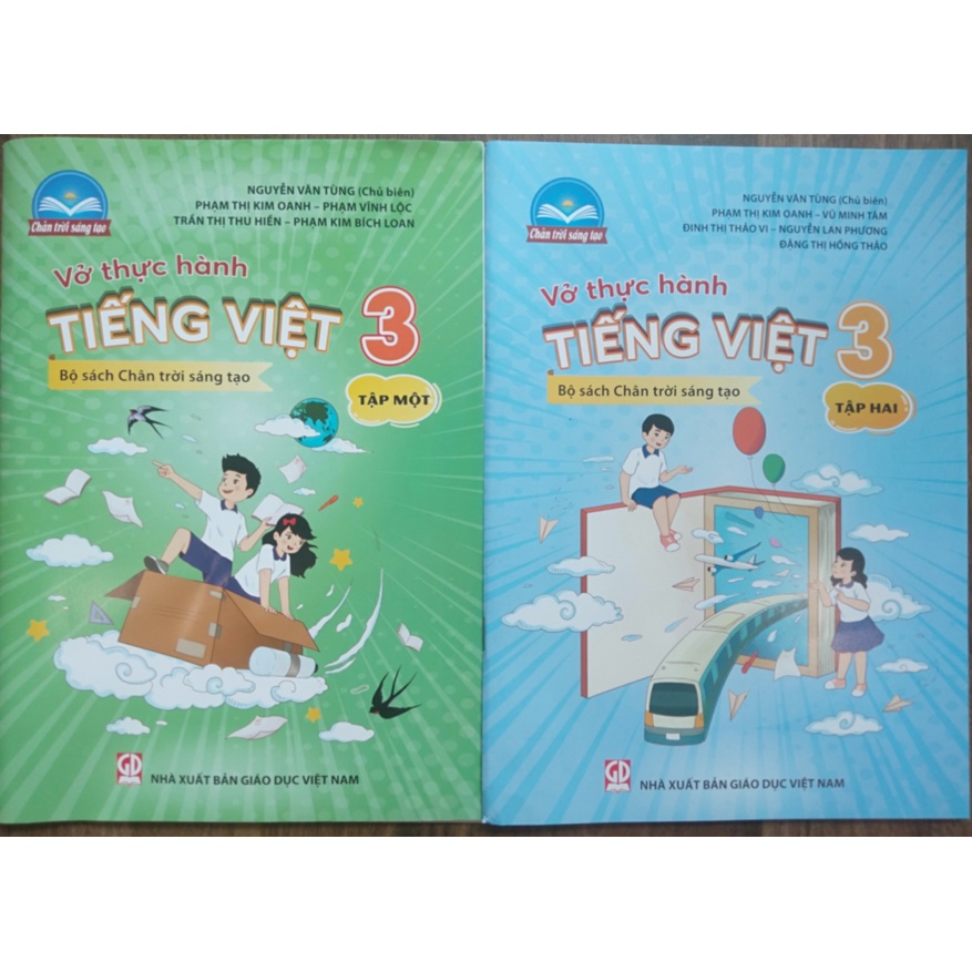Sách - Vở thực hành Tiếng Việt 3 - tập 2 (Bộ sách Chân trời sáng tạo)