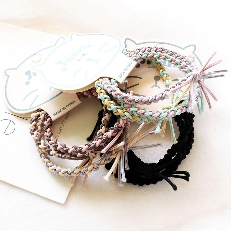 SET 03 CỘT TÓC ĐAN DÂY TEM MÈO JEWEL