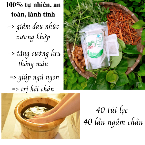 Túi Lọc Ngâm Chân Thảo Mộc Sơn Dung - Combo 02 hộp, 40 túi lọc