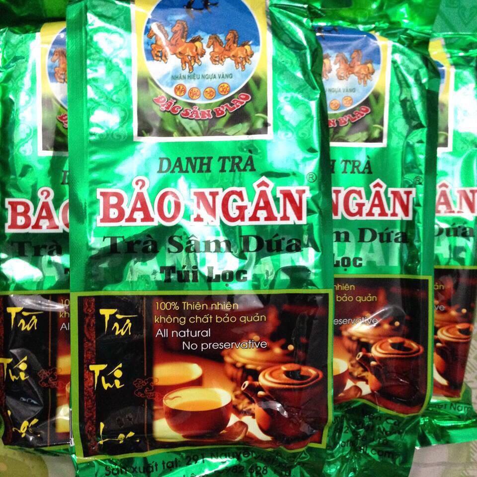 2 GÓI TRÀ SÂM DỨA TÚI LỌC & BẢO NGÂN