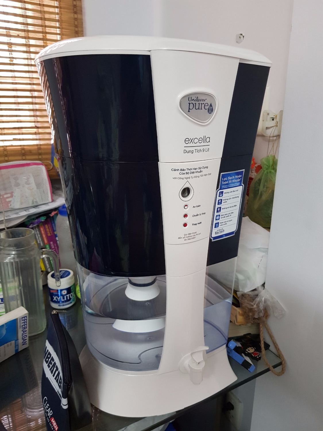 Máy lọc nước Unilever Pureit Excella 9L