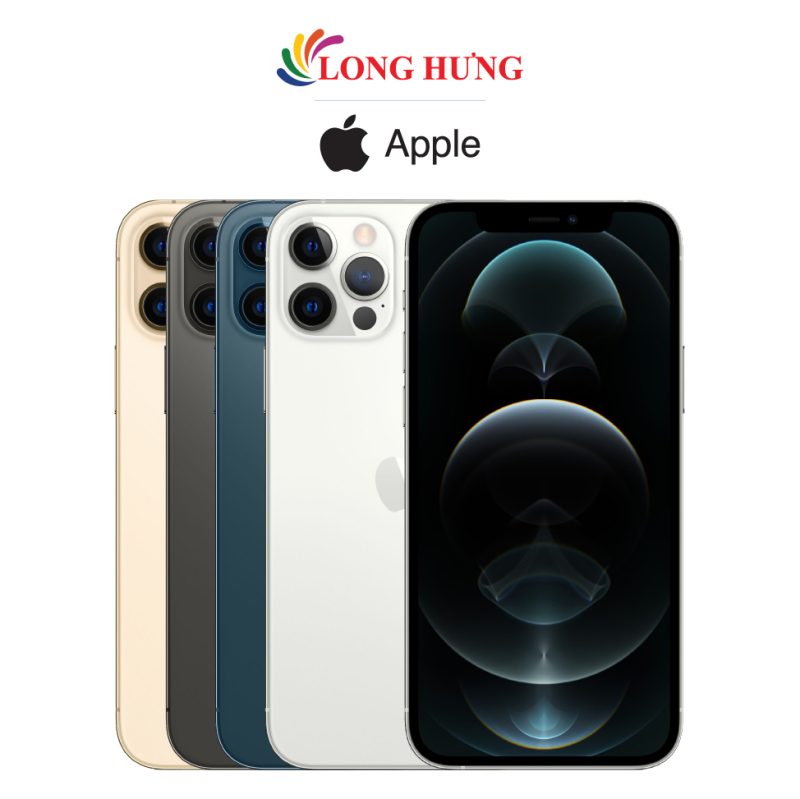 Điện thoại Apple iPhone 12 Pro 128GB (VN/A) - Hàng chính hãng - Màn hình 6.1inch Super Retina XDR bộ 3 Camera sau Pin 2815mAh hỗ trợ sạc nhanh