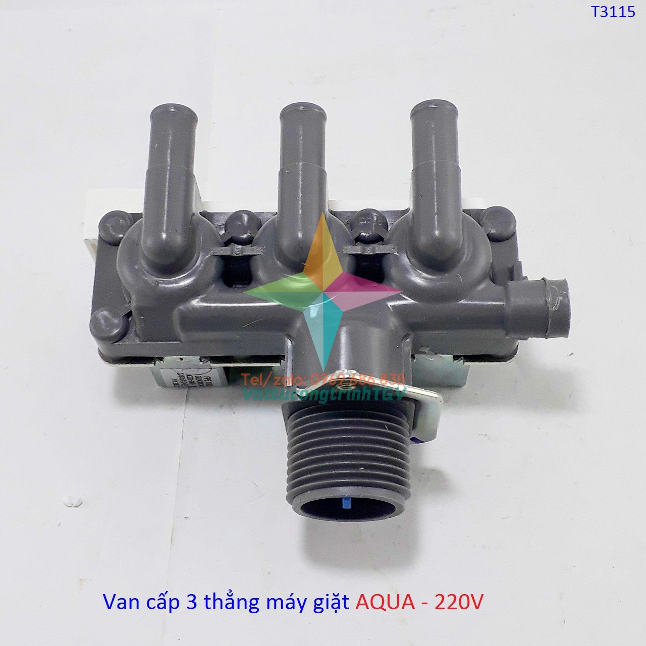 Rơle cấp nước máy giặt aqua 220v-240v/50hz