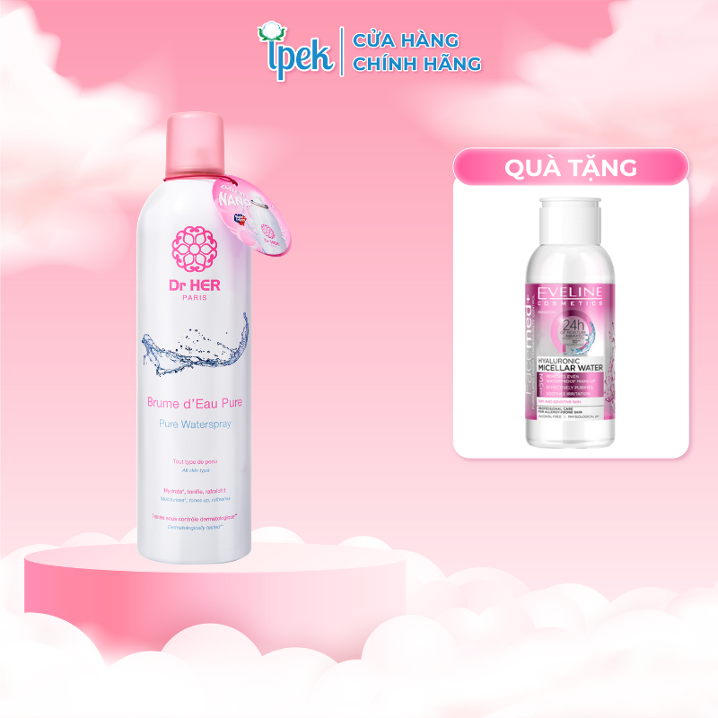 Xịt khoáng Pháp Dr HER_400ML