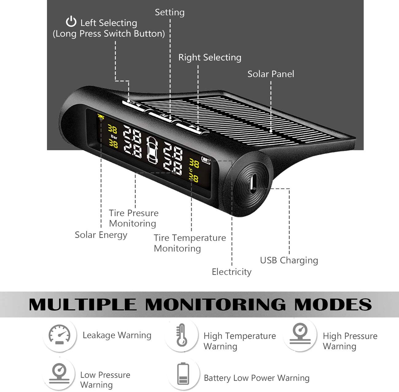 Cảm Biến Áp Suất Lốp TPMS Van Gắn Trong