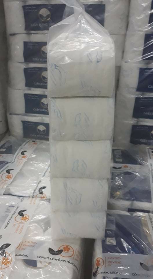 Giấy vệ sinh Hàng Không cao cấp (lốc 20 cuộn)