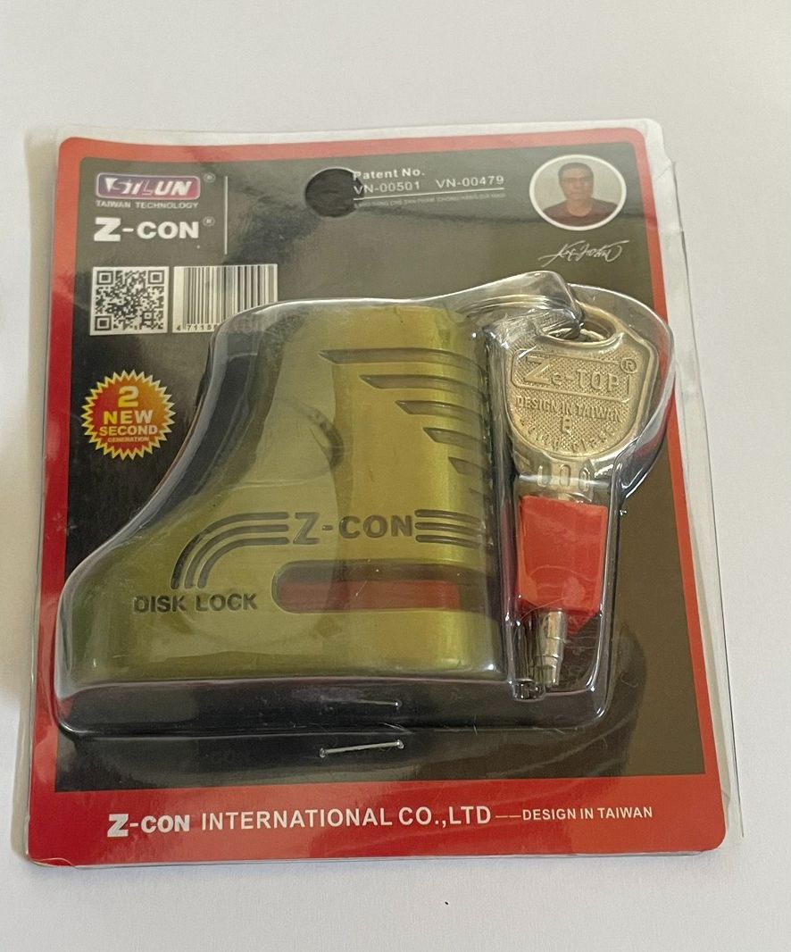 Khóa đĩa xe máy Zcon DZ (khóa giày loại 1)