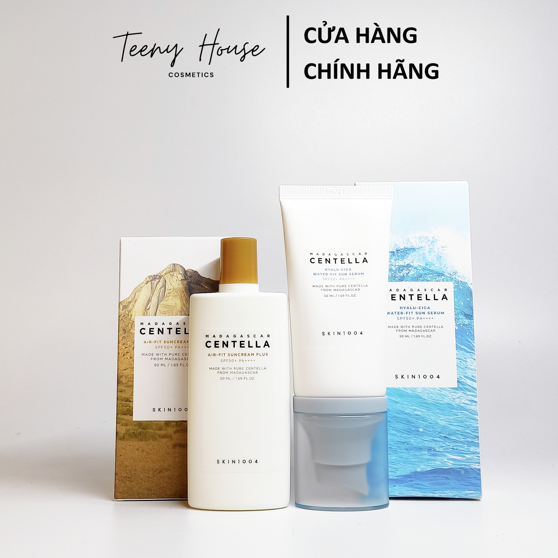 Các dòng kem chống nắng Skin 1004