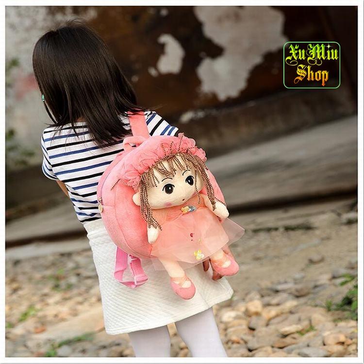 Balo Búp bê tóc dài cho bé