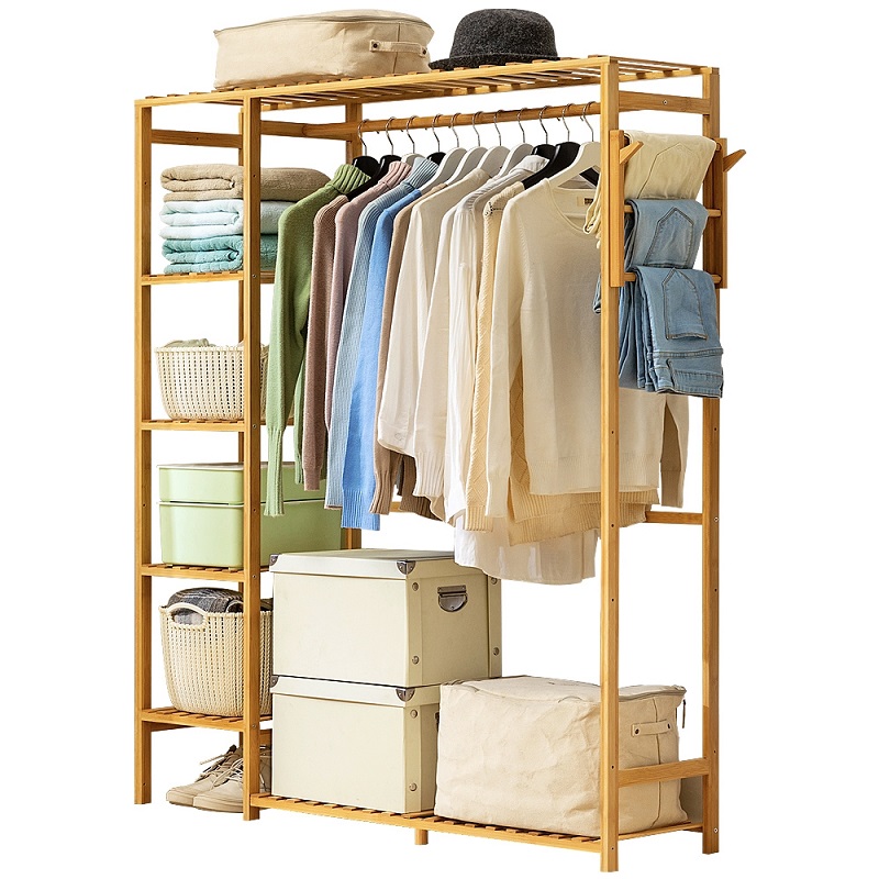 Tủ quần áo gỗ tre cao cấp