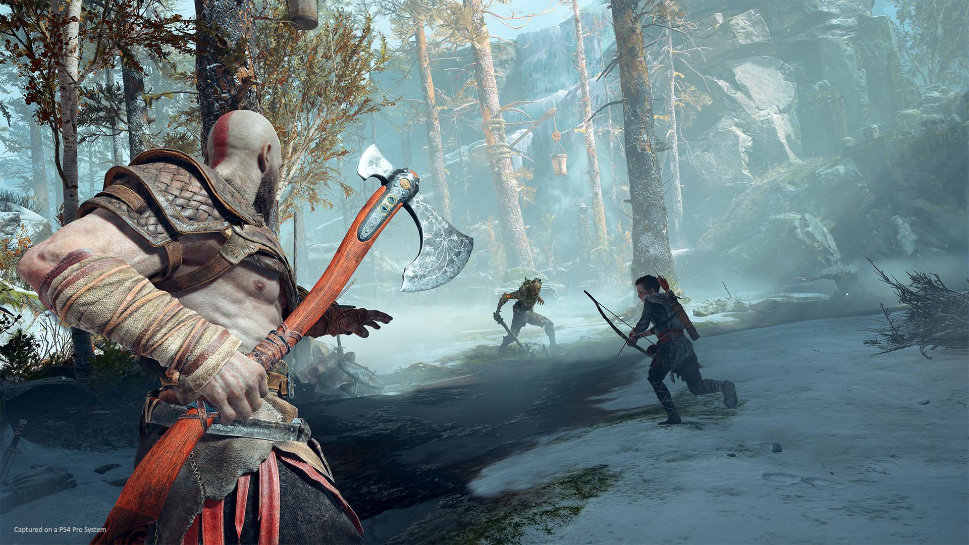 Đĩa Game 2ND God Of War 4 cho máy PS4 PS5