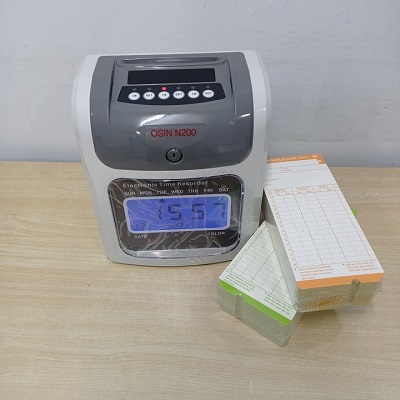 Máy Chấm Công Thẻ Giấy OSIN A200/N200 ( tùy chọn)