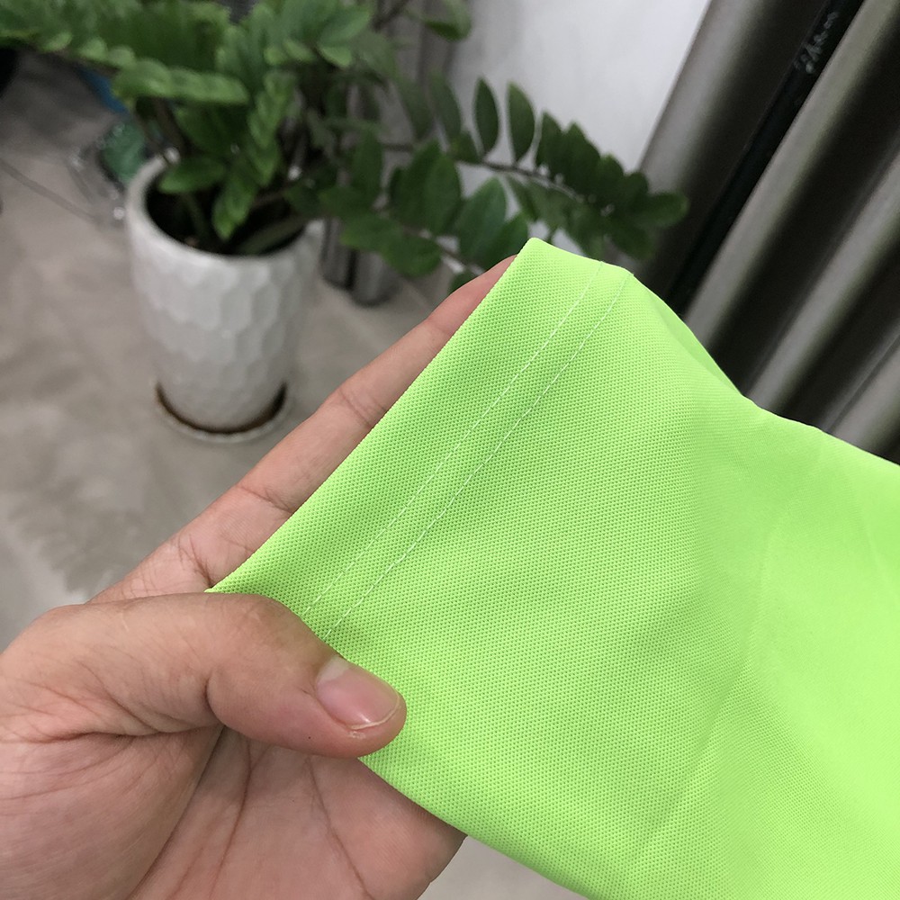 ÁO THUN NAM NỮ CÓ CỔ XANH CỐM