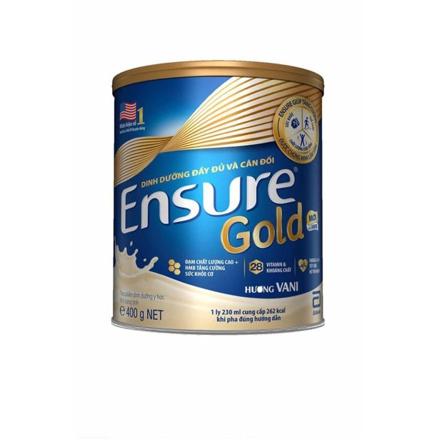 SỮA ENSURE GOLD 400G HƯƠNG VANI