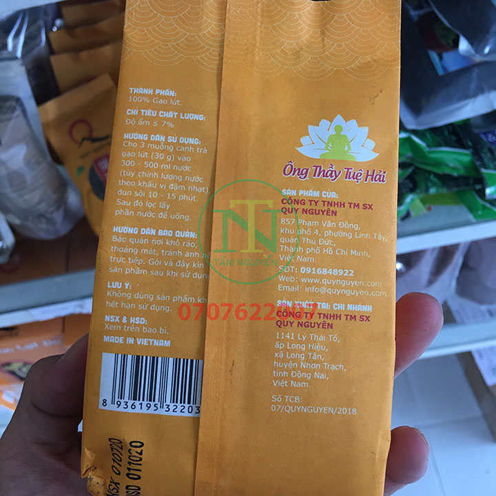 Trà Gạo Lứt Quy Nguyên 250gr