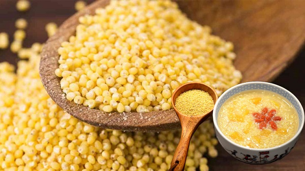 Hạt Kê vàng hữu cơ đã bóc vỏ 500Gr
