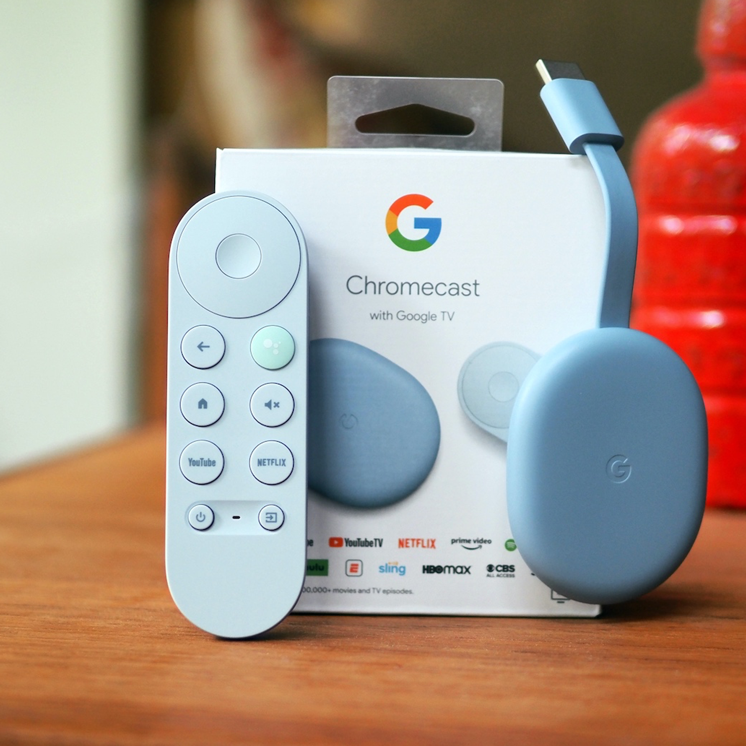 GOOGLE CHROMECAST WITH GOOGLE TV, 4K HDR (ĐIỀU KHIỂN ĐC TIẾNG VIỆT)