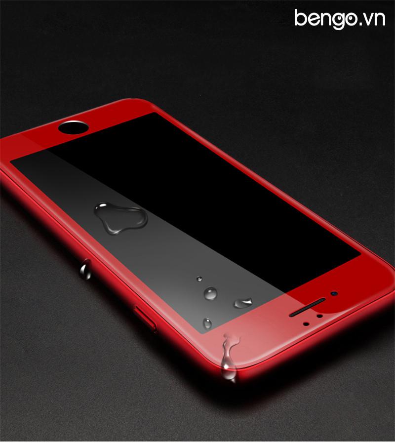 [HCM]Kính cường lực cho IP 6 PLUS đỏ Full màn hình